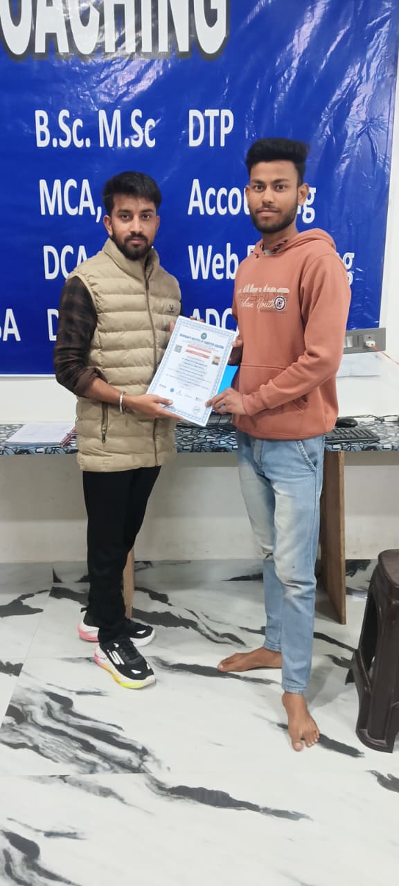 Student Diploma & Certificates